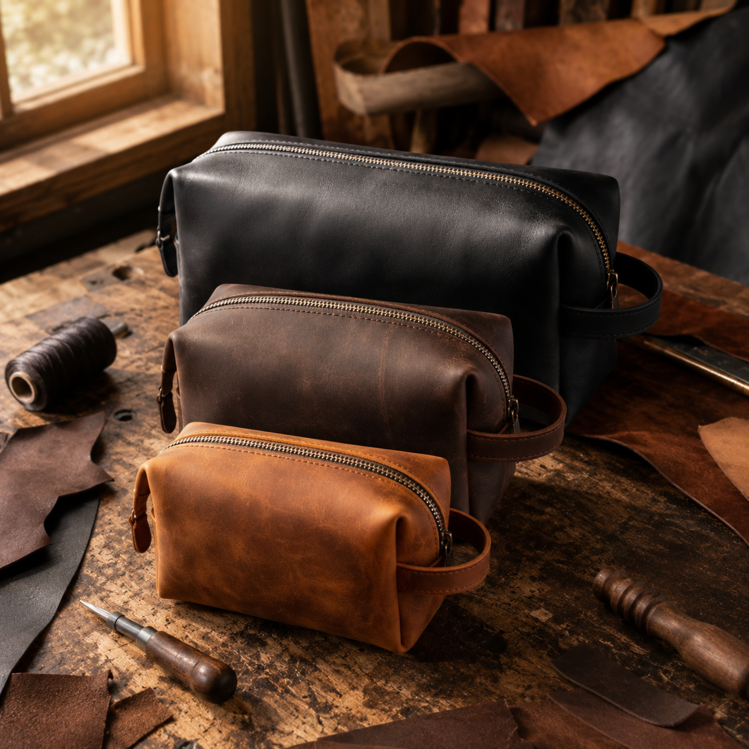 Leather accessories