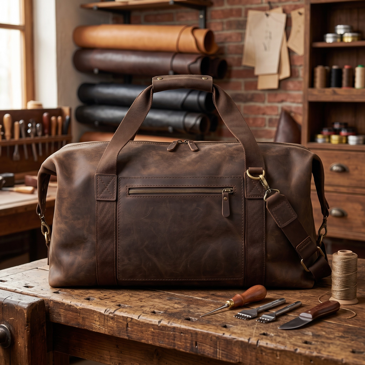 Leather bags